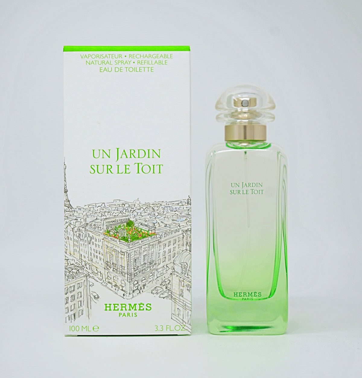 Hermes UN JARDIN SUR LeTOIT (Refillable) – Eau de Toilette 100ml for Women