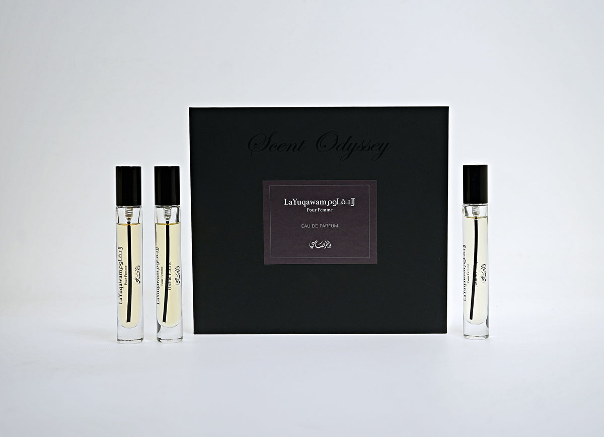 Rasasi Scent Odyssey La Yuqawam Gift Set for Women