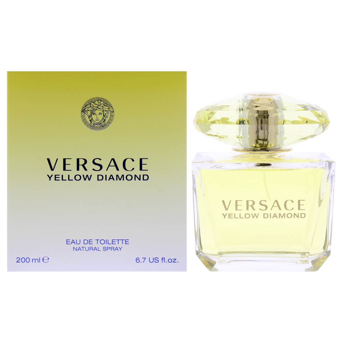 Versace Yellow Diamond – Eau de Toilette 200ml for Women