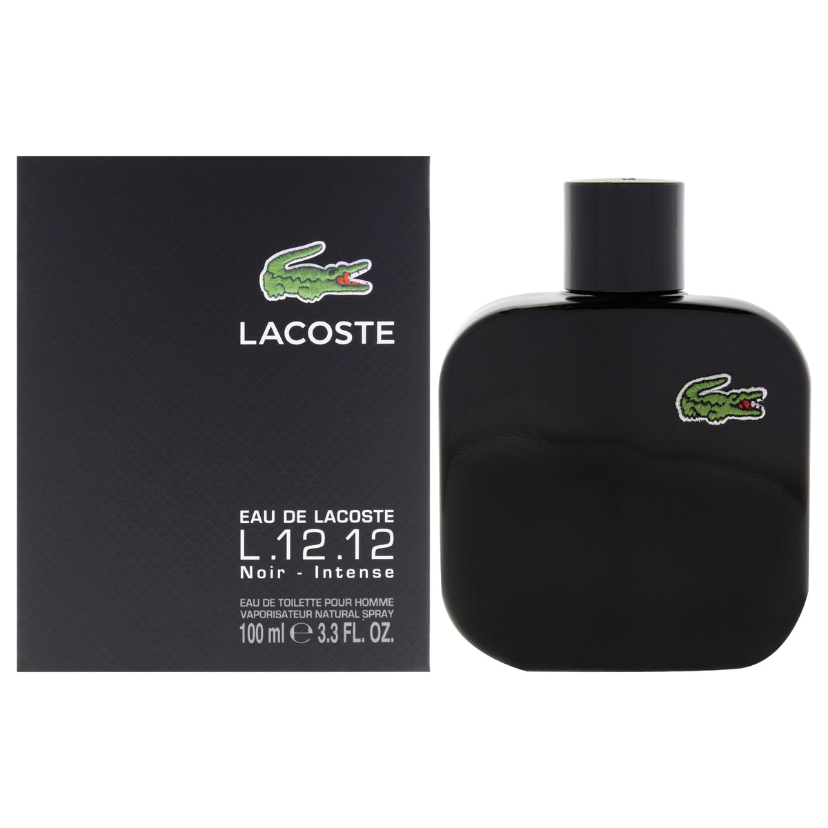 Lacoste Eau De Lacoste L.12.12 Noir Intense – Eau de Toilette 100ml for Men