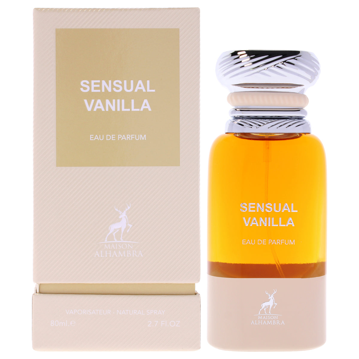 Maison Alhambra Sensual Vanilla – Eau de Parfum 80ml Unisex