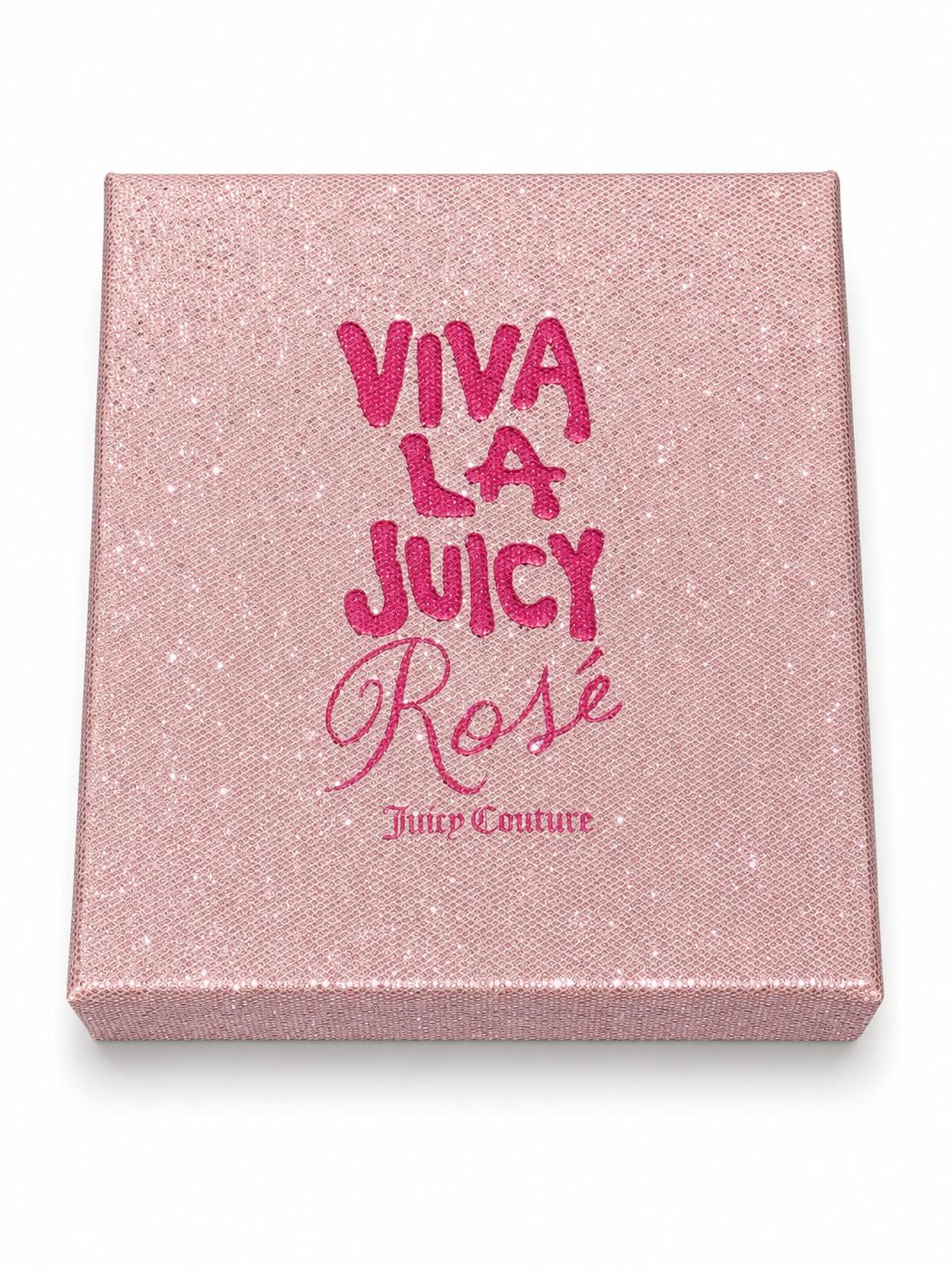 Juicy Couture Viva La Juicy Rose deluxe gift set box with 50ml Eau de Parfum and two travel sprays