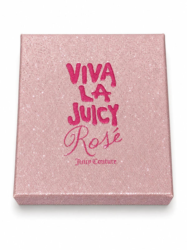 Juicy Couture Viva La Juicy Rose deluxe gift set box with 50ml Eau de Parfum and two travel sprays