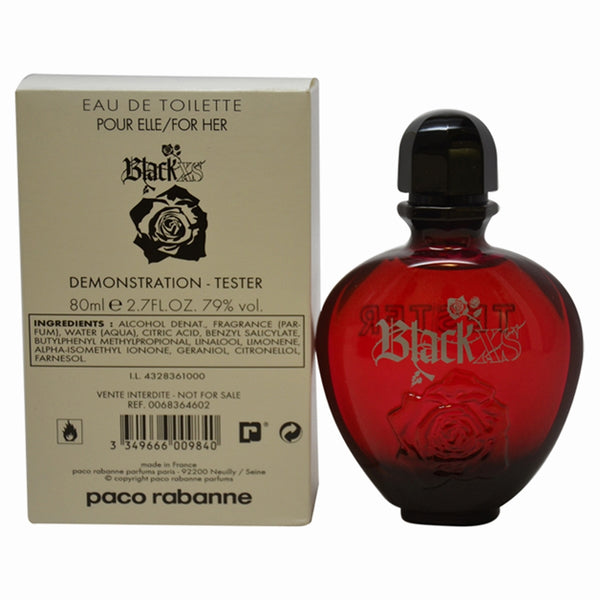 Paco Rabanne Paco Black XS – Eau de Parfum 80ml for Women (Tester)