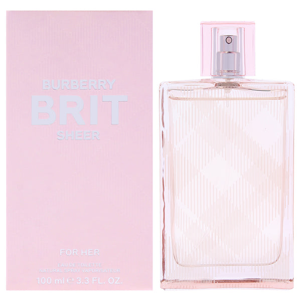 Burberry Brit Sheer – Eau de Toilette 100ml for Women