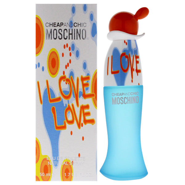 Moschino I Love Love Cheap and Chic – Eau de Toilette 50ml for Women