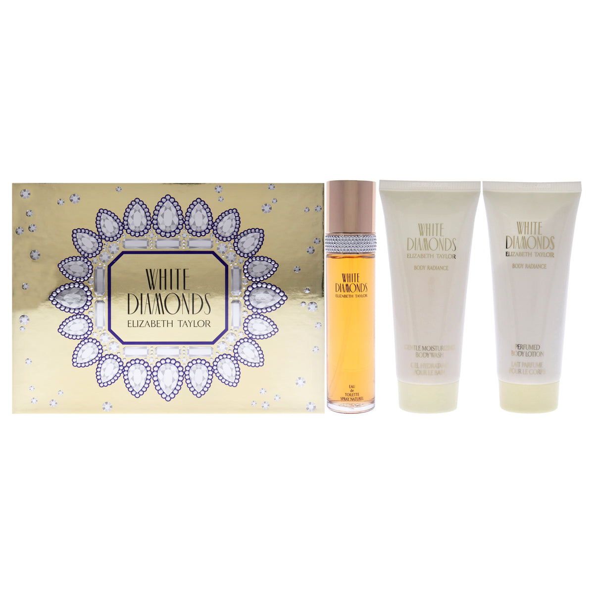Elizabeth Taylor White Diamond Gift Set for Women