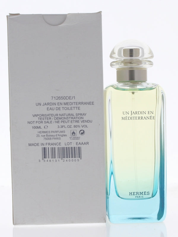 Hermes Un Jardin En Mediterranee – Eau de Toilette 100ml for Women (Tester)