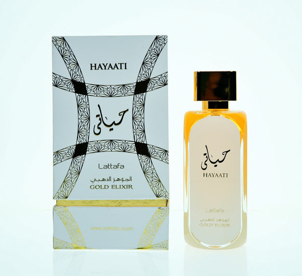 Lattafa Hayaati Gold Elixir(Wedp – Eau de Parfum 100ml for Women