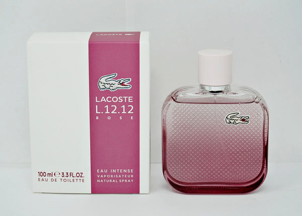 Lacoste EauDe L12-12 ROSE EAU INTENSE – Eau de Toilette 100ml for Women