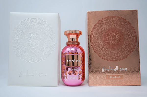 Rasasi Somow Al Rasasi Lamaan Collection Oud Rose – Eau de Parfum 100ml for Women