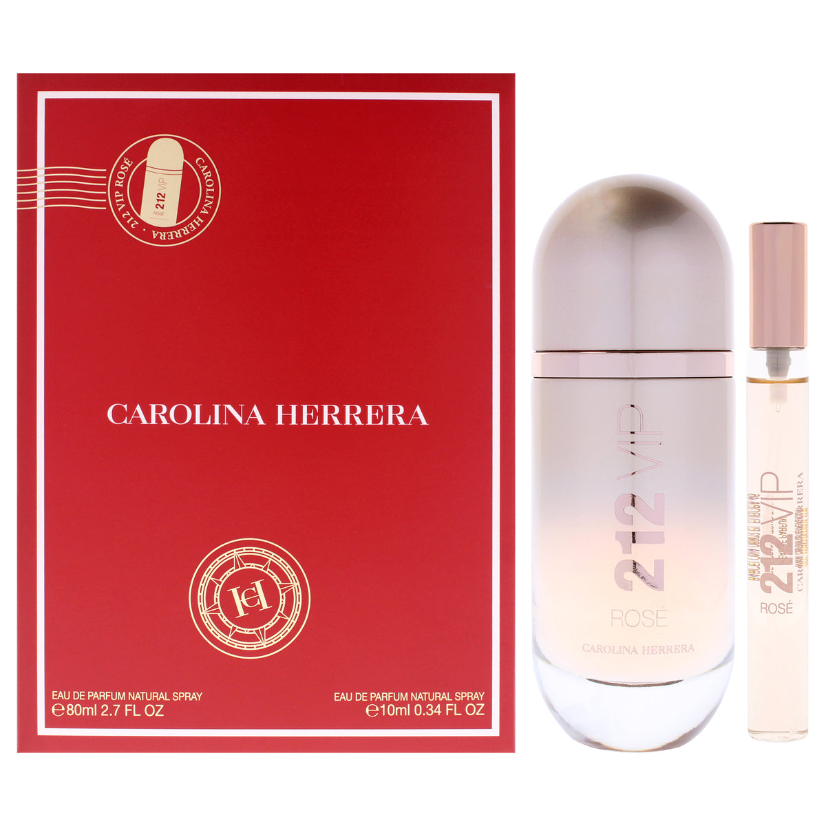 Carolina Herrera 212 VIP Rose Gift Set for Women