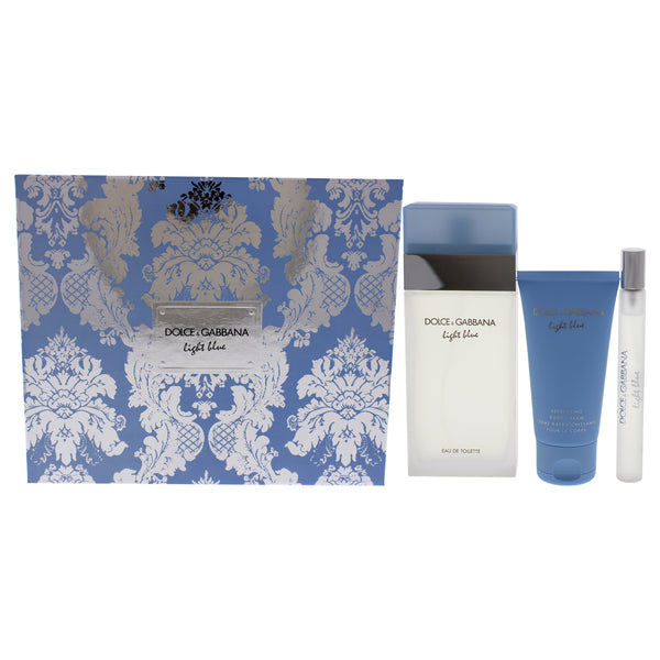 Dolce and Gabbana Light Blue Gift Set for Women