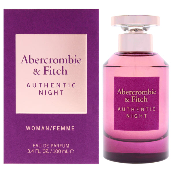 Abercrombie and Fitch Authentic Night – Eau de Parfum 100ml for Women