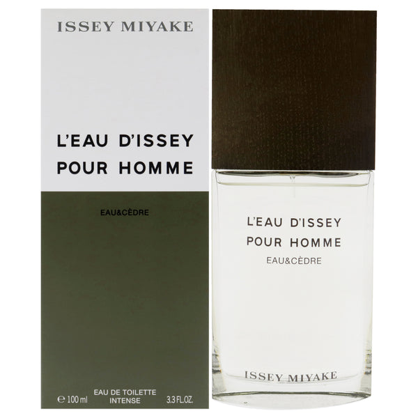 Issey Miyake Leau Dissey Eau and Cedre Intense – Eau de Toilette 100ml for Men