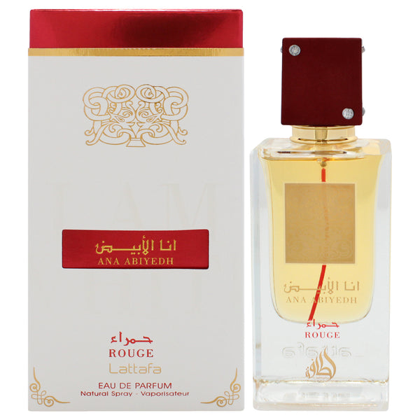 Lattafa Ana Abiyedh - Rouge – Eau de Parfum 60ml for Women