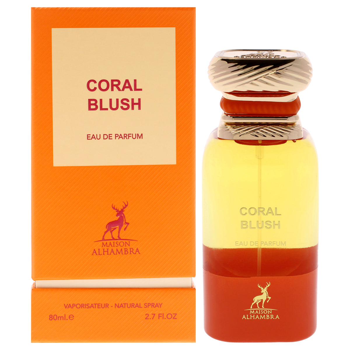 Maison Alhambra Coral Blush – Eau de Parfum 80ml for Women