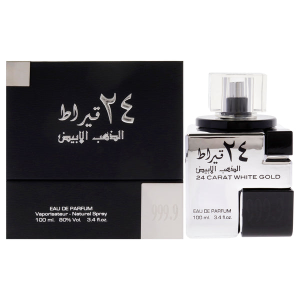 Lattafa 24 Carat - White Gold – Eau de Parfum 100ml Unisex
