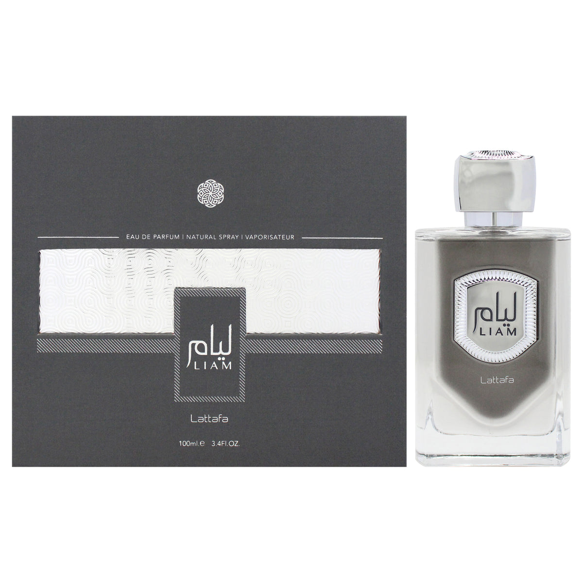 Lattafa Liam Grey – Eau de Parfum 100ml Unisex