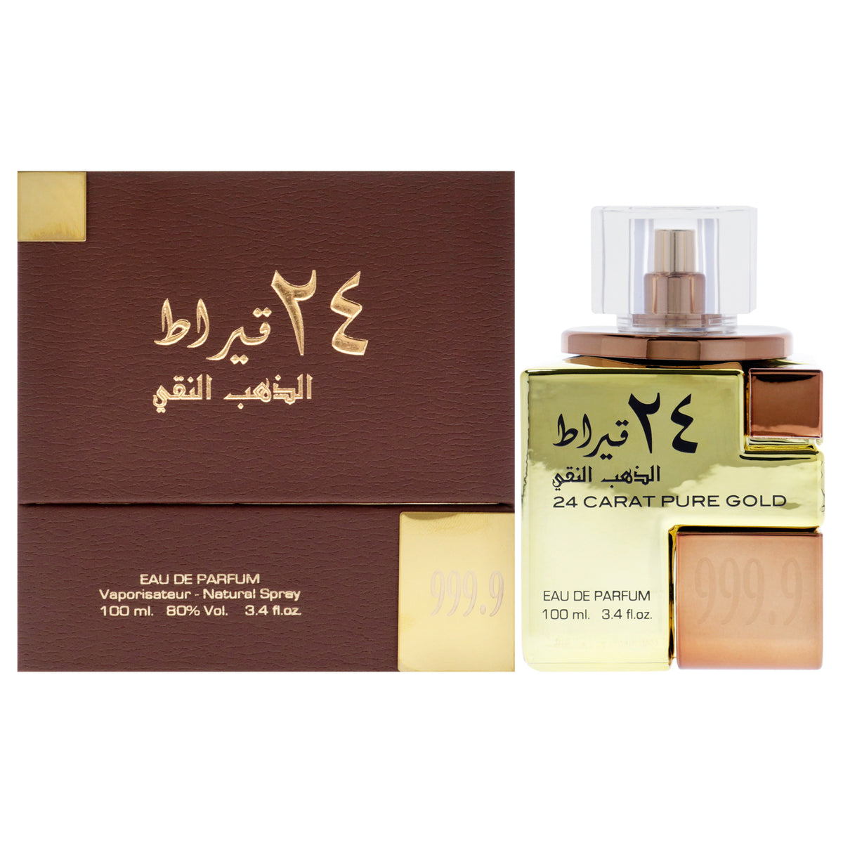 Lattafa 24 Carat - Pure Gold – Eau de Parfum 100ml for Women