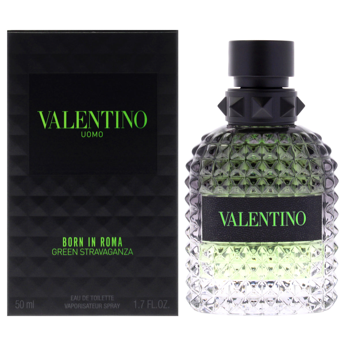 Valentino Uomo Born In Roma Green Stravaganza – Eau de Toilette 50ml for Men