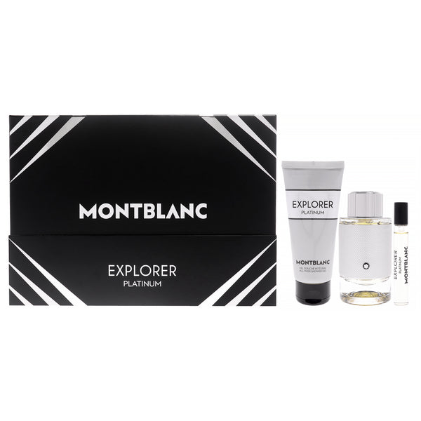 Mont Blanc Explorer Platinum Gift Set for Men