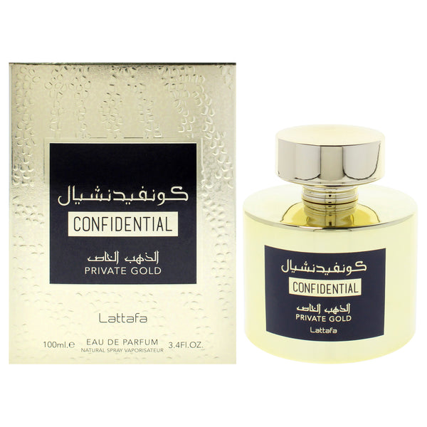 Lattafa Confidential - Private Gold – Eau de Parfum 100ml Unisex