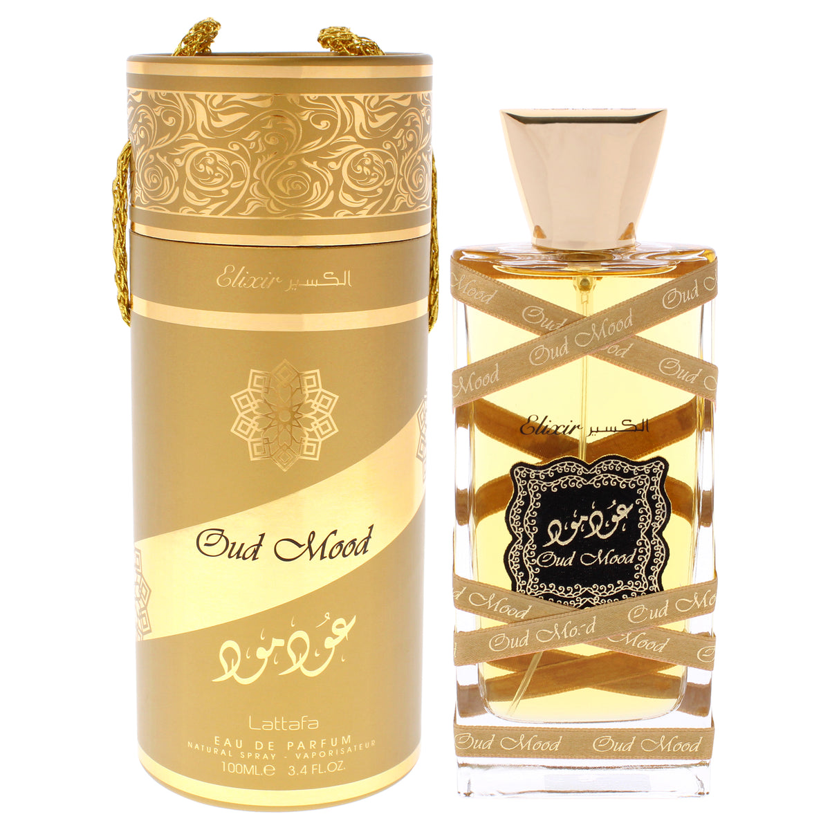 Lattafa Oud Mood Elixir – Eau de Parfum 100ml for Women