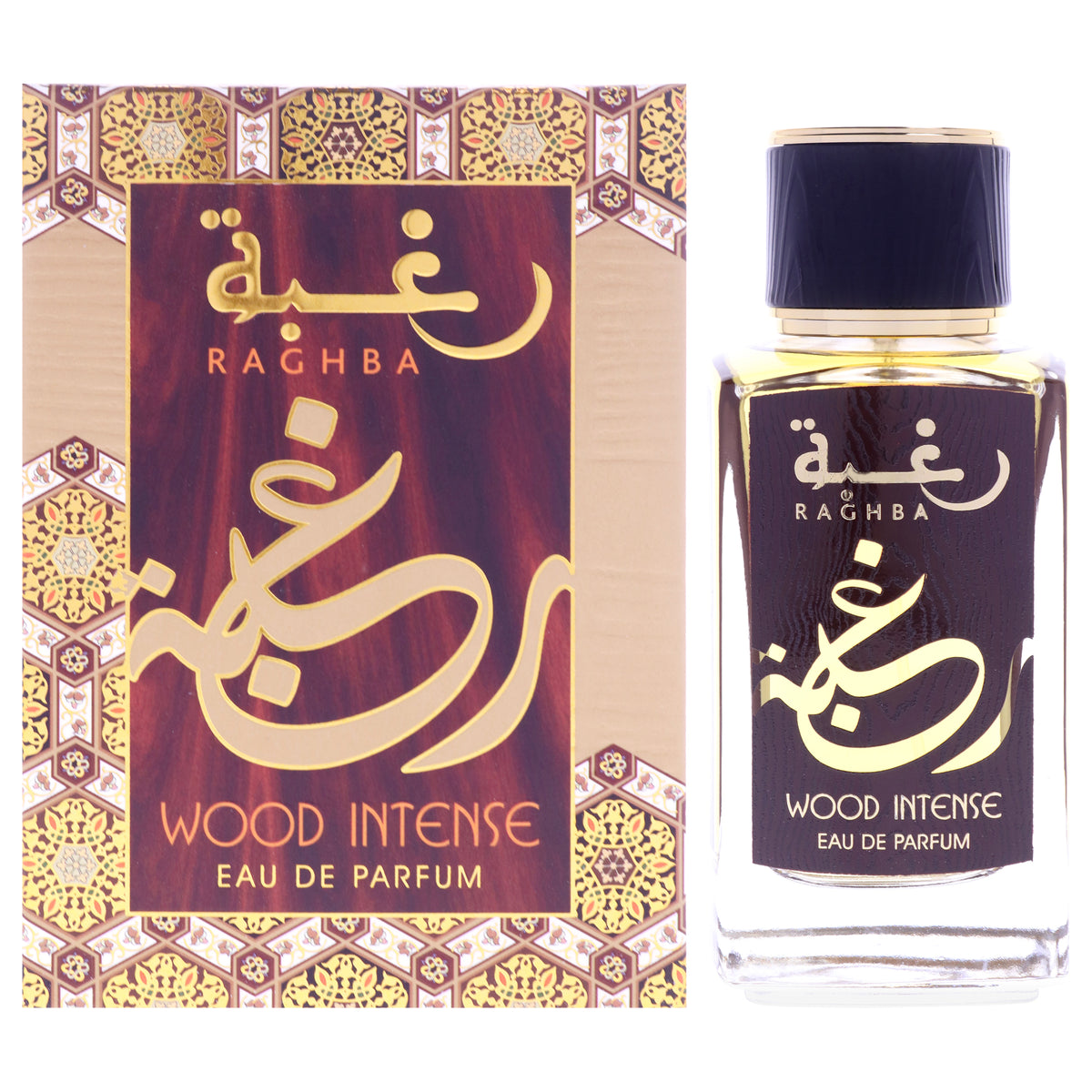 Lattafa Raghba Wood Intense – Eau de Parfum 100ml Unisex
