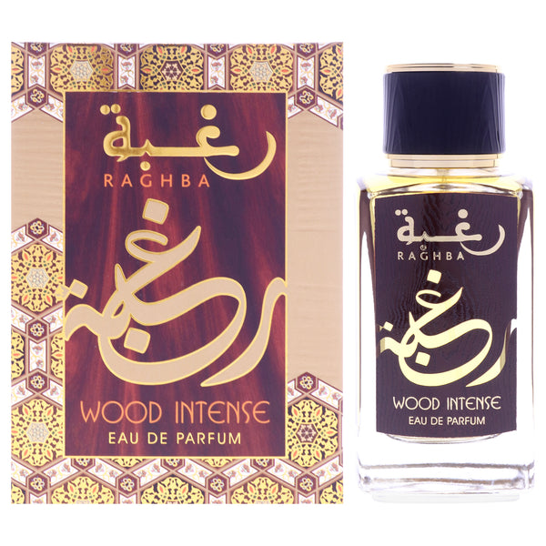 Lattafa Raghba Wood Intense – Eau de Parfum 100ml Unisex