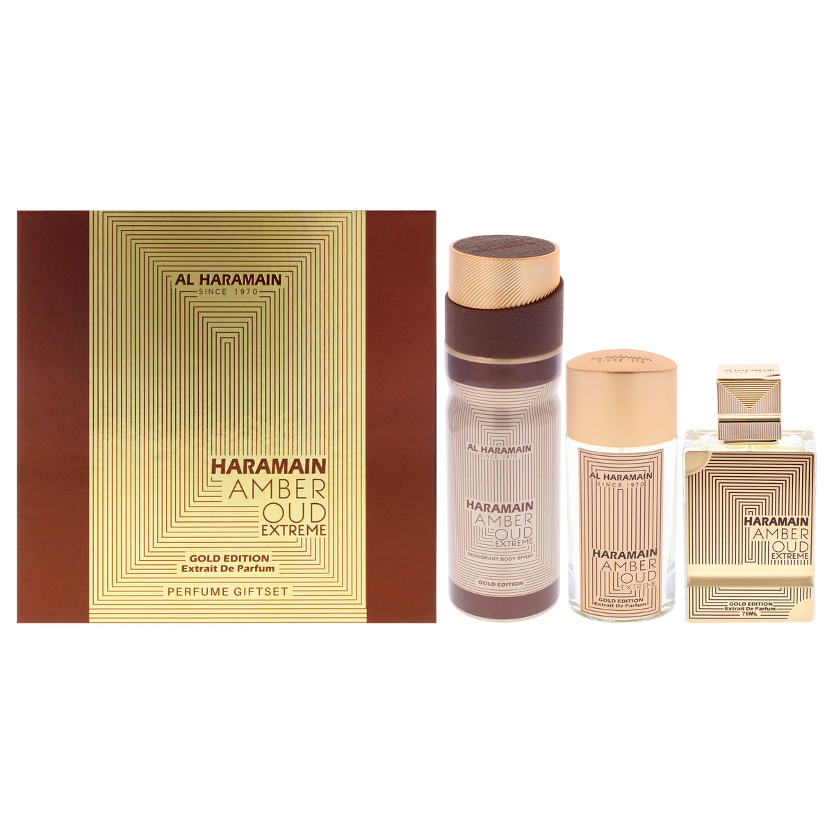 Al Haramain Amber Oud - Gold Edition Extreme Gift Set Unisex