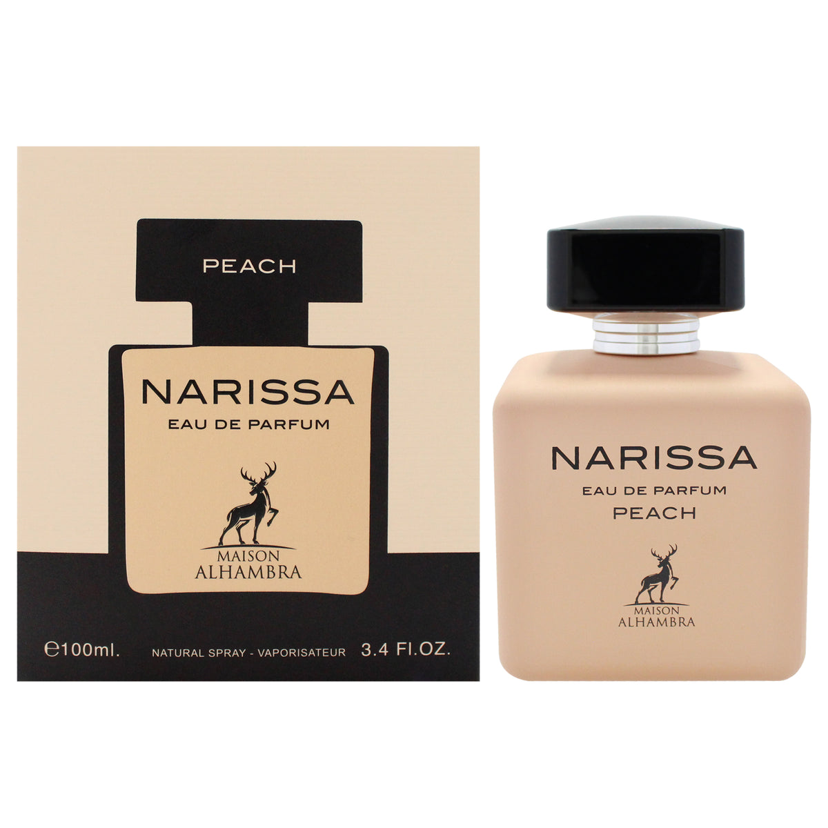 Maison Alhambra Narissa - Peach – Eau de Parfum 100ml for Women
