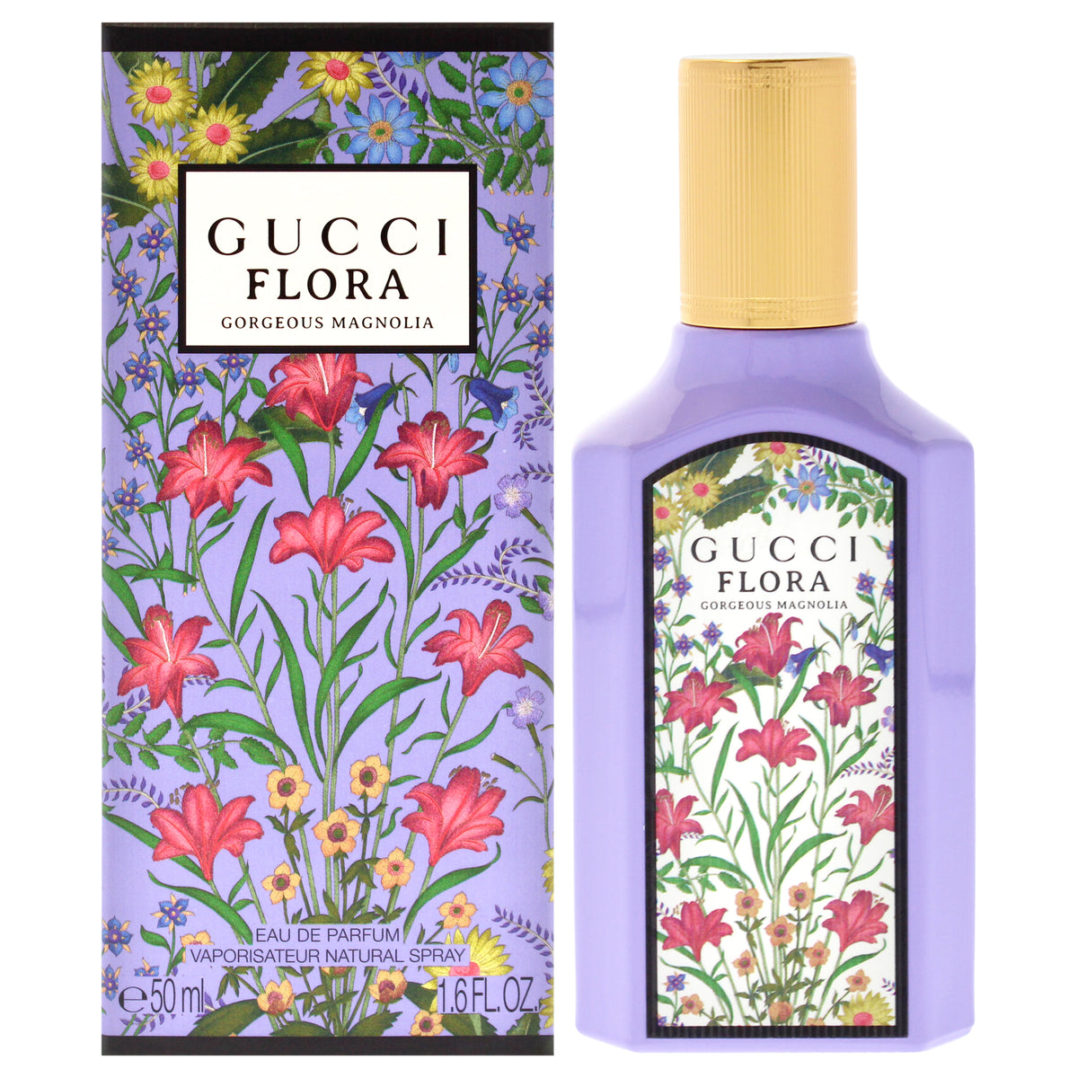 Gucci Flora Gorgeous - Magnolia – Eau de Parfum 50ml for Women