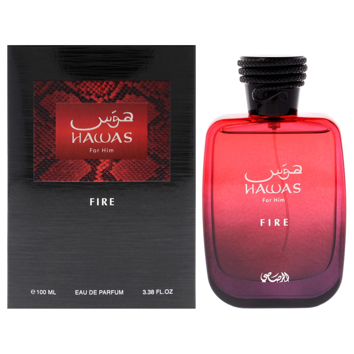 Rasasi Hawas Fire – Eau de Parfum 100ml for Men