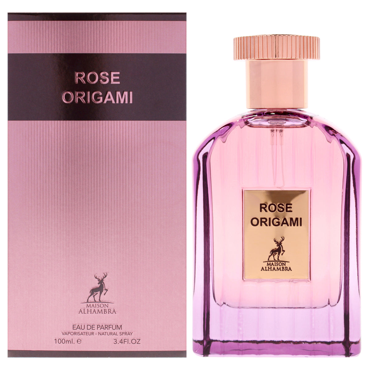 Maison Alhambra Rose Origami – Eau de Parfum 100ml Unisex