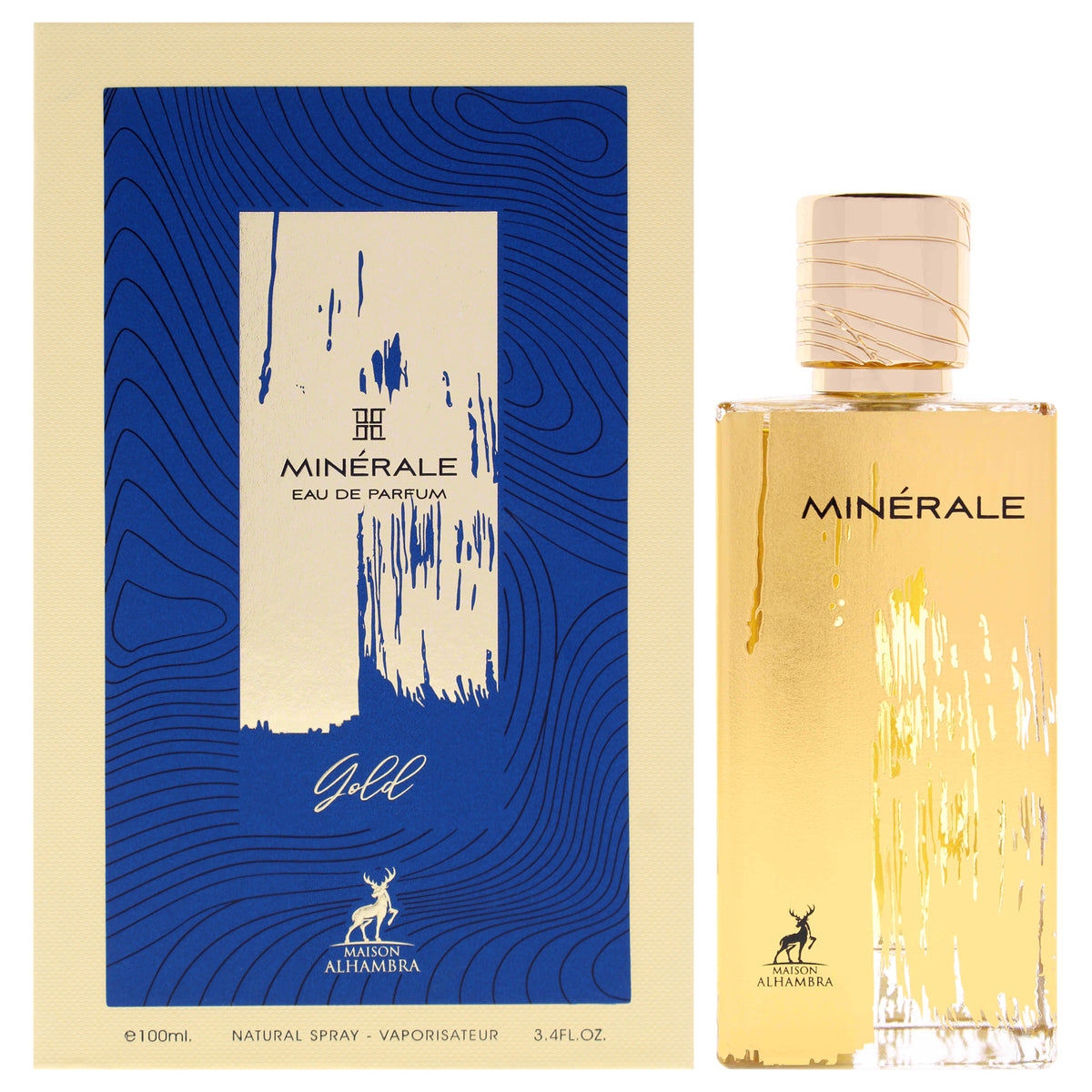 Maison Alhambra Minerale Gold – Eau de Parfum 100ml Unisex
