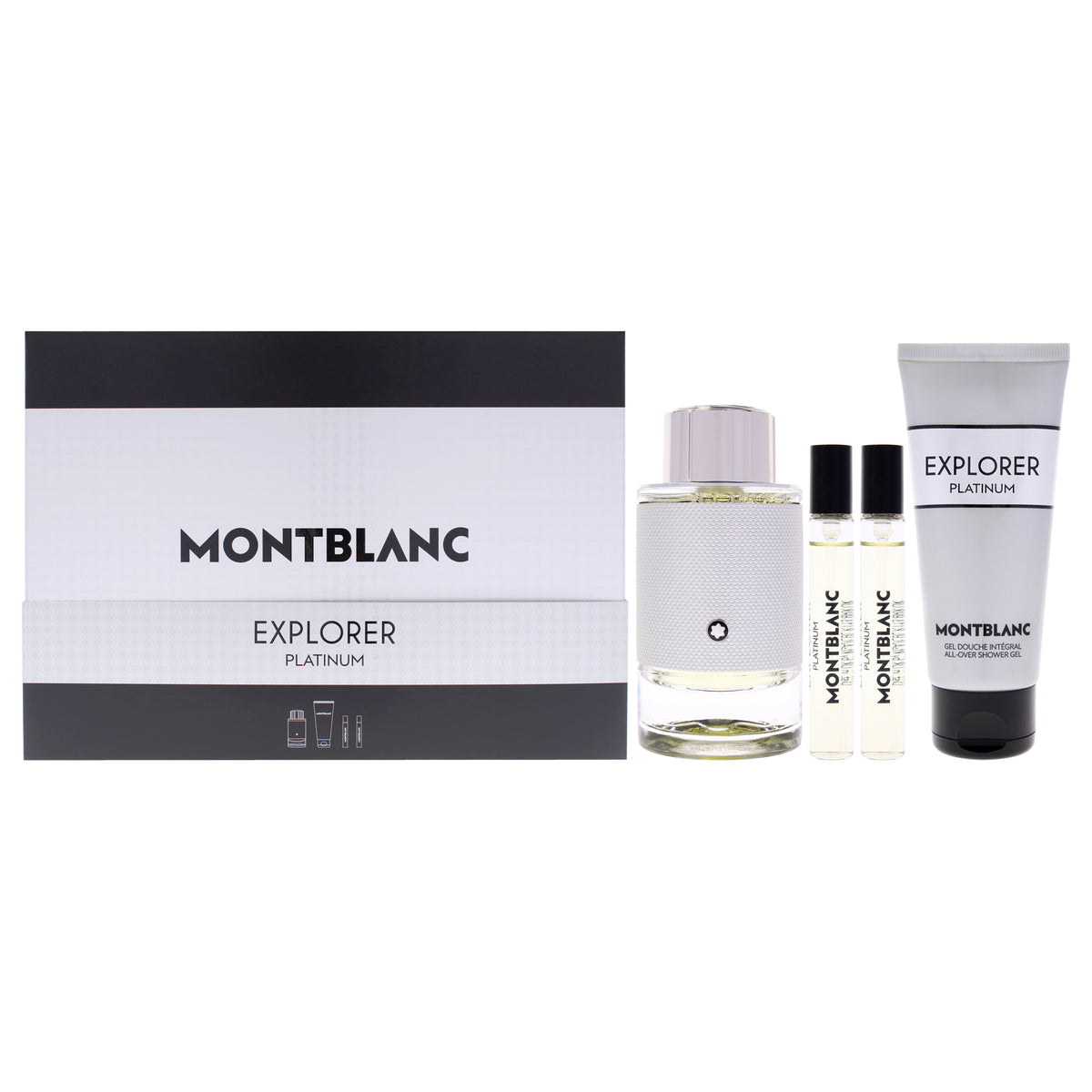Mont Blanc Explorer Platinum Gift Set for Men