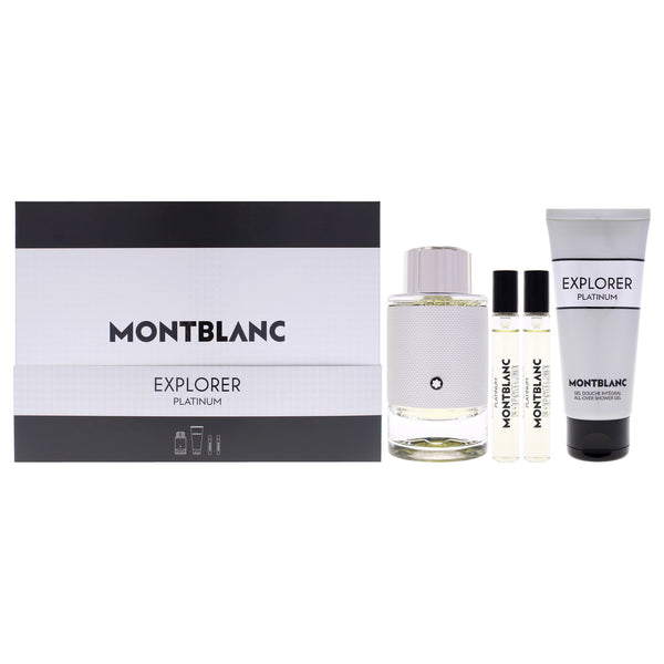 Mont Blanc Explorer Platinum Gift Set for Men