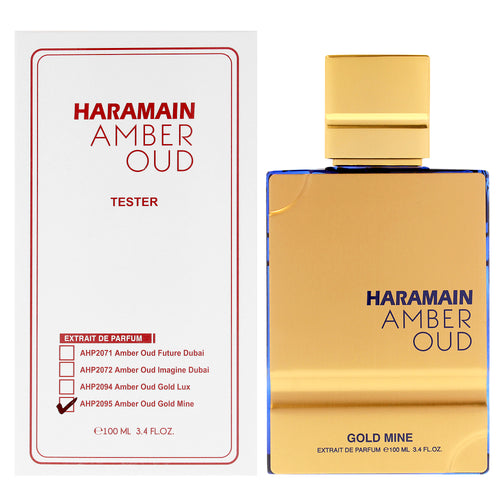 Al Haramain Amber Oud - Gold Mine – Eau de Parfum 100ml Unisex (Tester)
