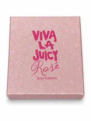 Juicy Couture Viva La Juicy Rose deluxe gift set box with 50ml Eau de Parfum and two travel sprays